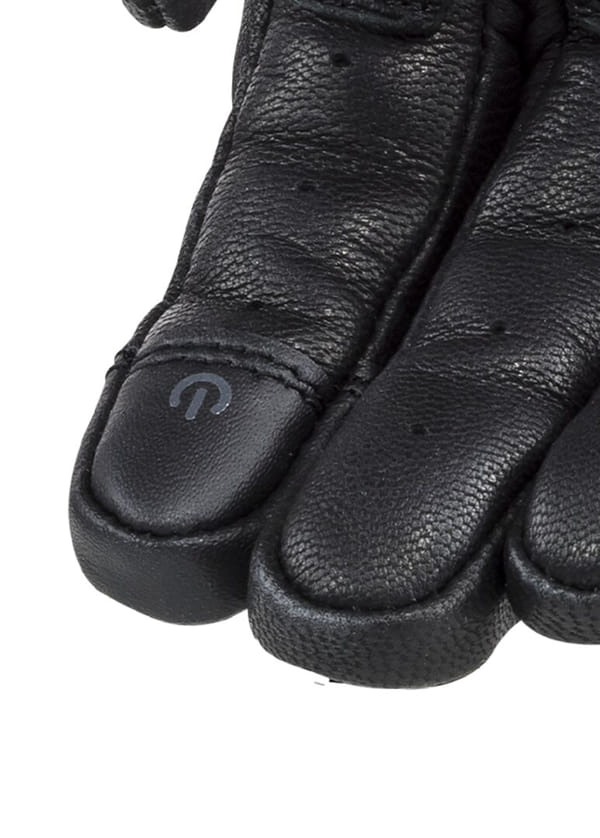 Dedo compatible con pantallas táctiles en los guantes LS2 Rust